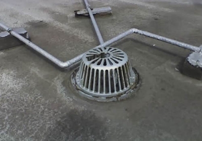 CIPP - vertical roof drain